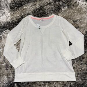 Maurices White Mesh Top